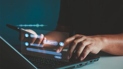 AI chatbot in text conversation